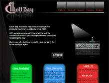 Tablet Screenshot of ellbay.com
